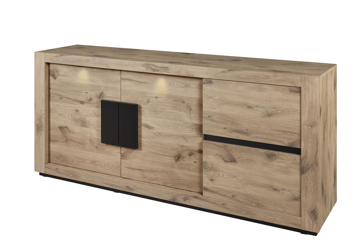 Buffet-San-Marino-DR210CMdecor-canyon-oak-GBO-Bauwens