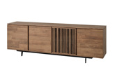 Buffet-Slato-decor-bois-old-teck-K670-sans-eclairage-DR1-Evan