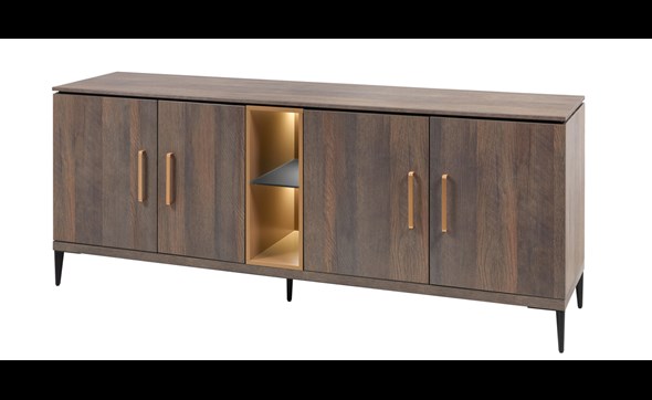 Buffet-Star-DR2-decor-bois-golden-oak-206cm-Evan