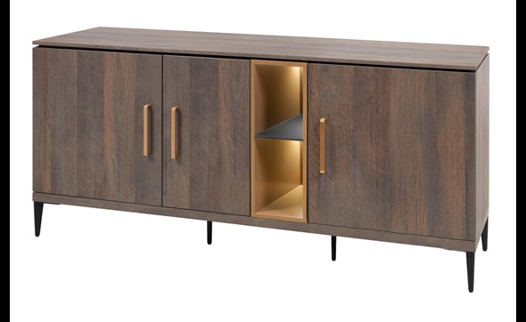 Buffet-Star-DR3-decor-bois-golden-oak-184cm-Evan