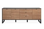 Buffet-Sumatra-57A-front-anthracite-decor-bambou-Finori