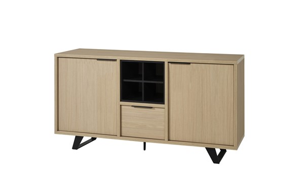 Buffet-Veneto-DR8-melamine-elegant-black-oak-K726-01-Meubar