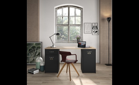 Bureau-Bristol-Diagone-E15026-decor-noir-bois-ambi-Gautier