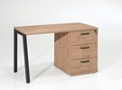 Bureau-Home-Space-decor-bois-gouden-chene-120cm-Neyt
