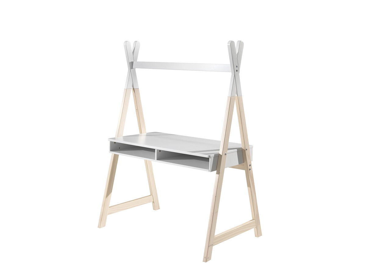 Bureau-KIBUTI14-Kiddy-Tipi-MDF-laque-blanc-Vipack