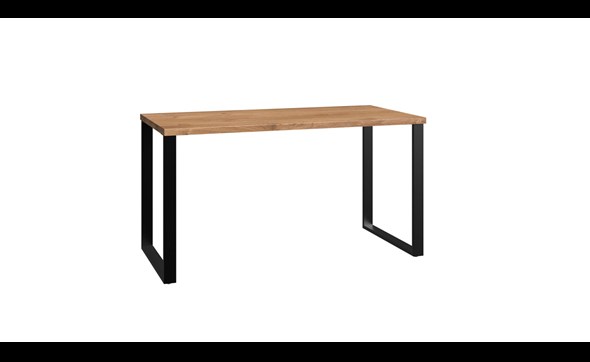 Bureau-Liverpool-decor-bois-chene-poutre-140cm-301-Wimex