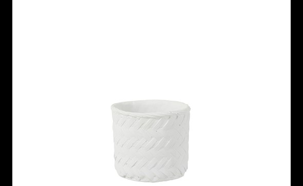 Cache-Pot-Imitation-Tissage-1083-Ciment-Blanc-Small-01-Jolipa