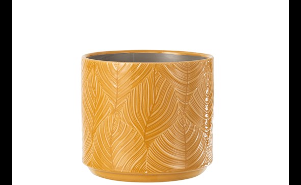 Cache-pot-tropical-ceramique-ocre-l-12805