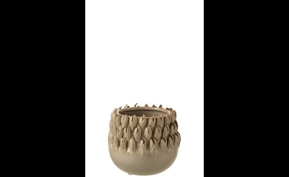 Cachepot-Ibiza-12996-ceramique-gris-15,5cm-01