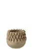 Cachepot-Ibiza-12996-ceramique-gris-15,5cm-01