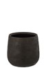 Cachepot-Irregulier-Rugueux-7087-Ceramique-Noir-Large-01-Jolipa