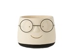 Cachepot-Lunettes-18272-Ciment-Blanc-Noir-Or-Large-01-Jolipa