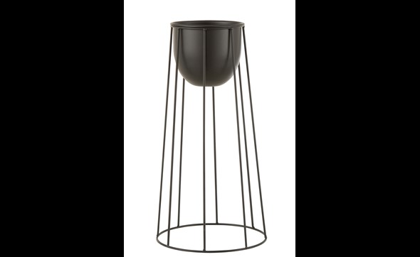 Cachepot-Sur-Pied-Lignes-18571-Metal-Noir-Large-01-Jolipa