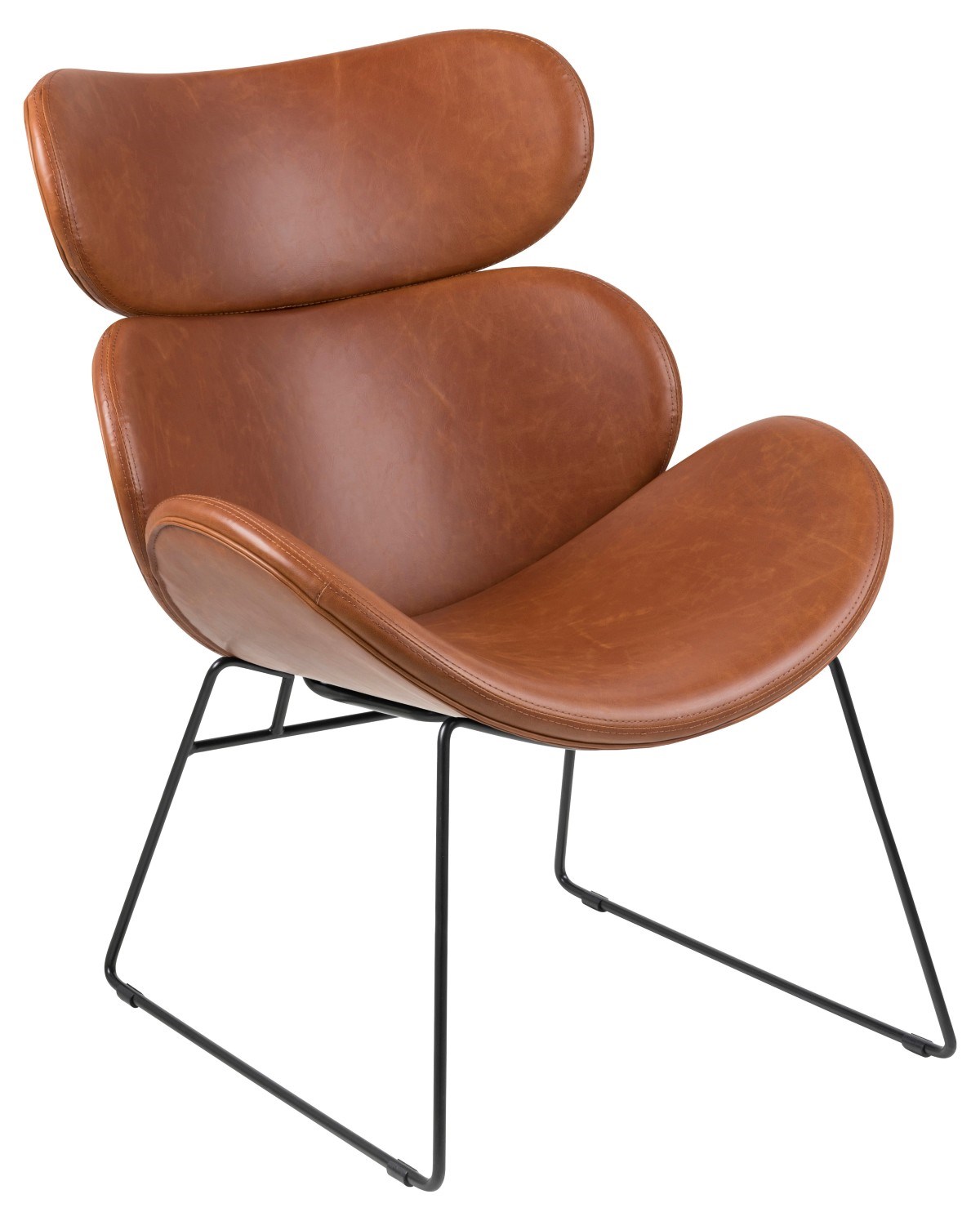 Caise lounge-Cazar-71694-PU vintage brandy-01-Actona