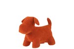 Cale-porte-chien-2710-mat-velours-orange-M-Jolipa