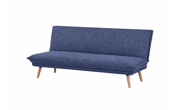 Canape lit Silke tissu bleu denim 09 IMPORT Comodi Sofa