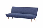 Canape lit Silke tissu bleu denim 09 IMPORT Comodi Sofa