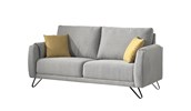 Canape-2,5-places-Cornelis-tissu-Metro-87-silver-Metro-45-oker-187cm-Comodi-Sofa