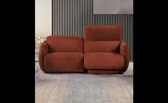 Canape-2,5-places-Pepper-tissu-brique-Comodi-Sofa