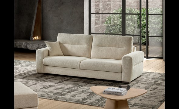 Canape-2-5-places-Calma-tissu-campo-Cream-2511-Comodi-Sofa