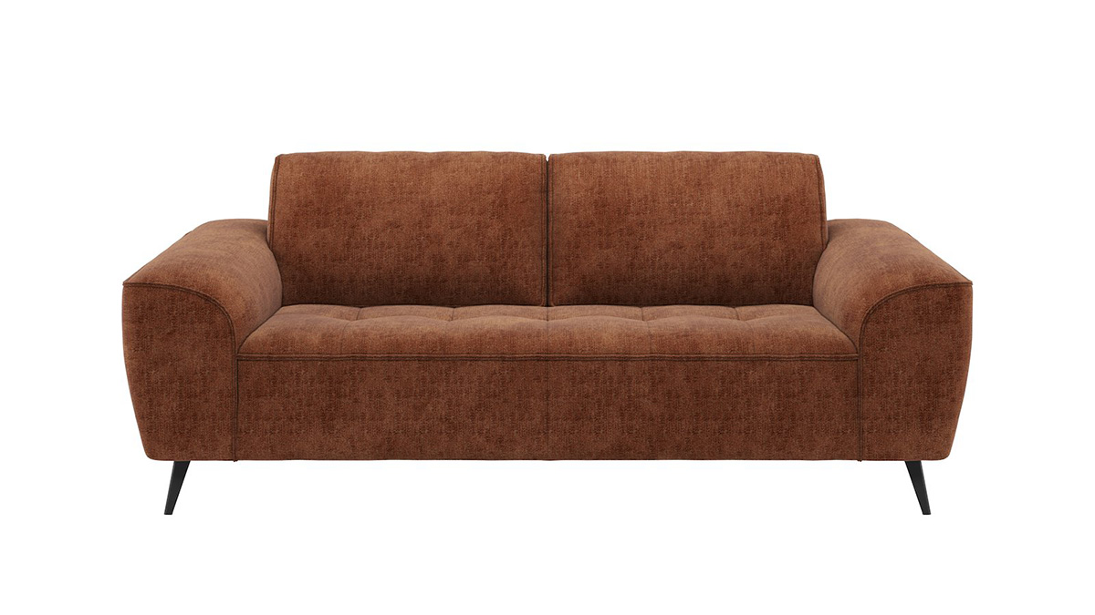 Canape-2-5-places-fixe-Belluno-tissu-derby-koper-front-Henders-Hazel