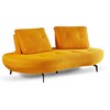Canape-2-places-Passoa-Passos-2252-Sandwich-D731-Yellow-Comodi-sofa