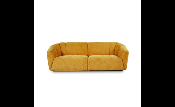 Canape-25-places-Furla-tissu-maka-jaune-Comodi-Sofa