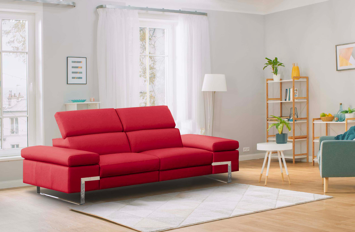 Canape-3-places-Opera-cuir-super-Rouge-37082-Altoni