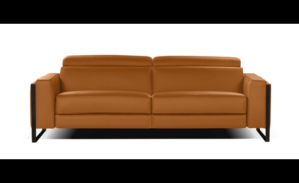 Canape-3-places-Pier-cuir-bull-363-cognac-pied-metal-noir-mat-Calia