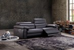 Canape-3-places-Warren-2-relax-electriques-cuir-royal-3019-testa-di-moro-couures-contrastees-beige-Diva-Divani