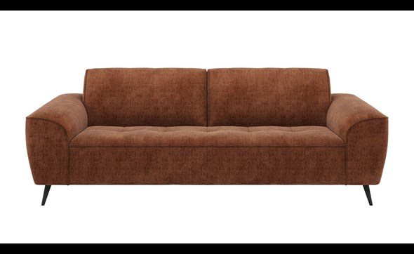 Canape-3-places-fixe-Belluno-tissu-derby-koper-front-Henders-Hazel