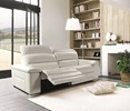 Canape-3-places-relax-electrique-Mistral-cuir-miami-17-beige-Bonino