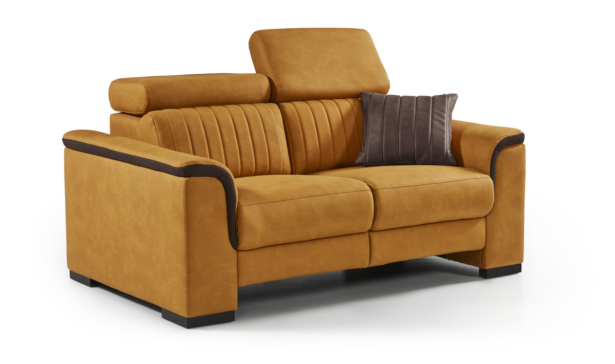Canape-Roman-tissu-mozart-teja-moutarde-2pl-fixe-Comodi-Sofa