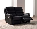 Canape-Tokyo-cuir-simili-rio-noir-2pl-relax-electrique-Comodi-Sofa