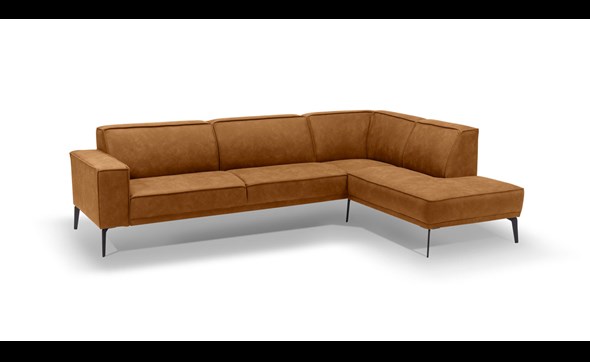 Canape-angle-2093-BV75-HJX60H-tissu-python-16-caramel-Hjort-Knudsen