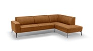 Canape-angle-2093-BV75-HJX60H-tissu-python-16-caramel-Hjort-Knudsen