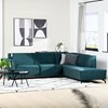 Canape-angle-3308-F615-tissu-vert-ambi-Pro-Furn