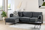 Canape-angle-3356-F411-tissu-gris-fonce-ambi-Pro-Furn