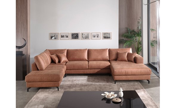 Canape-angle-Alicante-tissu-cognac-catVI-6081-OTTL-E-3BB-1OTTR-Matex