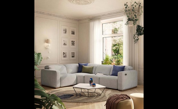 Canape-angle-Baltimora-C260-272+489+291+F52-TESSUTO-Minerva-68.0053.08-wenge-Natuzzi