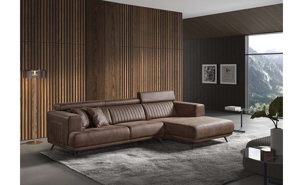 Canape-angle-Bamba-6001-2510-tissu-clips-Brown-Comodi-Sofa