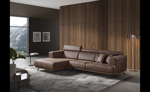 Canape-angle-Bamba-6010-2501-tissu-clips-Brown-Comodi-Sofa