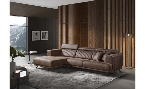 Canape-angle-Bamba-6010-2501-tissu-clips-Brown-Comodi-Sofa