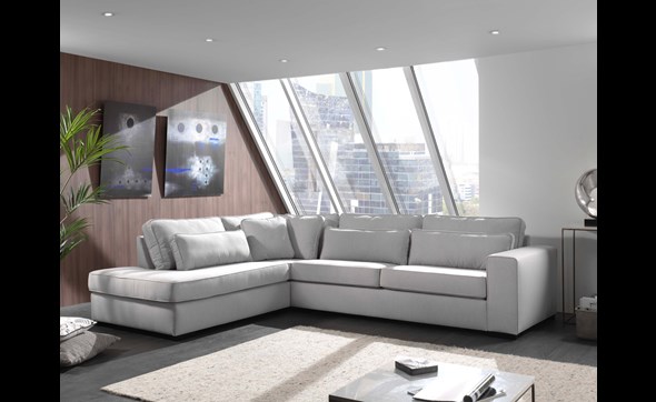 Canape-angle-Bergamo-tissu-Cat6-gris-clair-6115-OTTL-E-3R-Matex