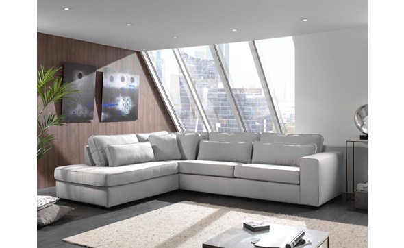 Canape-angle-Bergamo-tissu-Cat6-gris-clair-6115-OTTL-E-3R-Matex