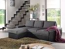 Canape-angle-Brenda-simili-cuir-LC2-noir-savanna-96-gris-Alcos