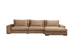 Canape-angle-Burrow-110+110+Ch-tissu-Bergen-cornstalk-Vilmers
