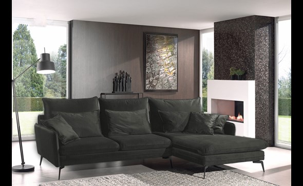 Canape-angle-Cliff-tissu-gris-monolith-95-pieds-metal-Alcos