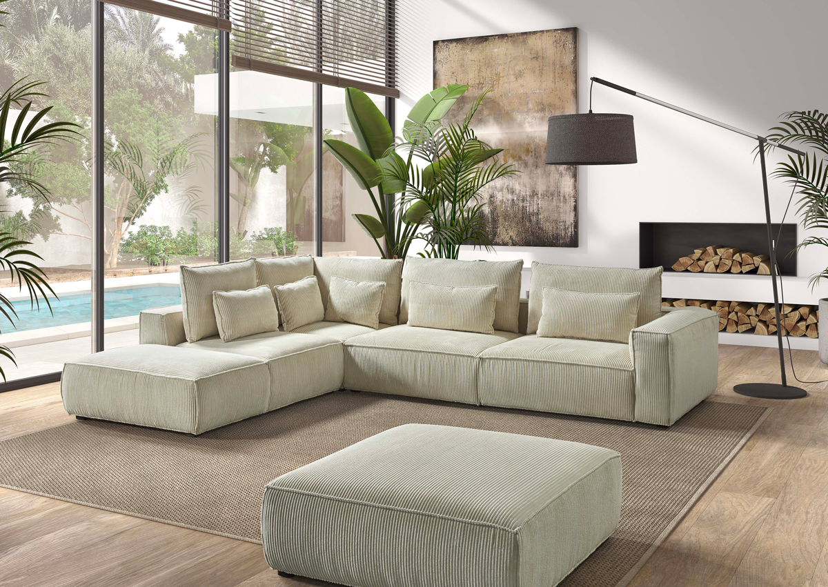 Canape-angle-Dalia-Dana-5610+5000+1500+1501-Azores-beige-Comodi-sofa