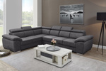 Canape-angle-Damme-tissu-luxor-pieds-chrome-2h3-Bauwens-GBO